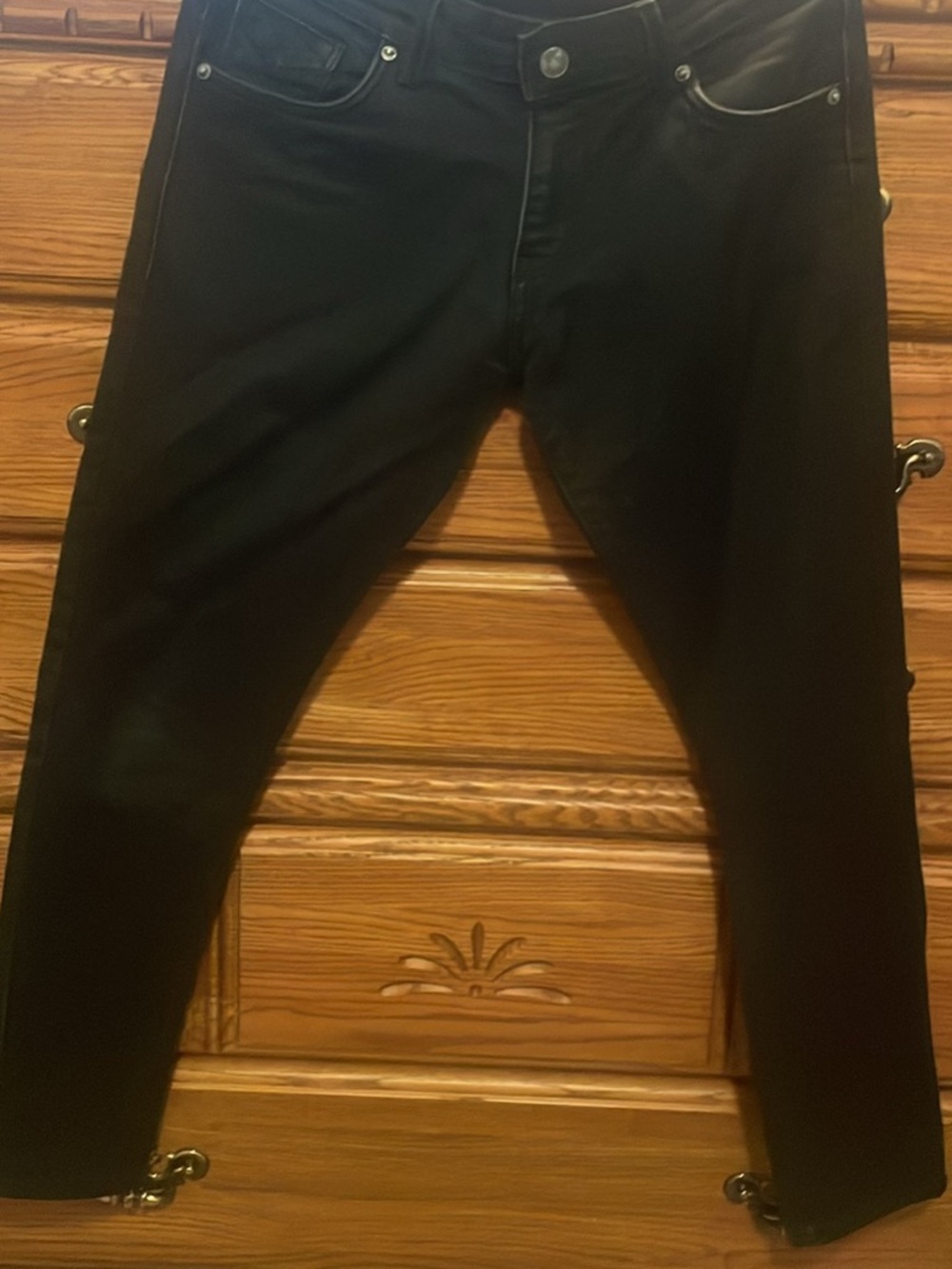 Burberry Men's Black Skinny Jeans